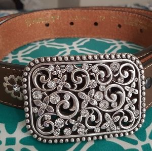Girl's Ariat Brown Leather Belt
